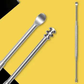 Hot Sale Stainless Steel Portable Earpick Ear Care Tools Safe Ear Spoon Digging Cleanning Tools
Hot Sale Stainless Steel Portable Earpick Ear Care Tools Safe Ear Spoon Digging Cleanning Tools