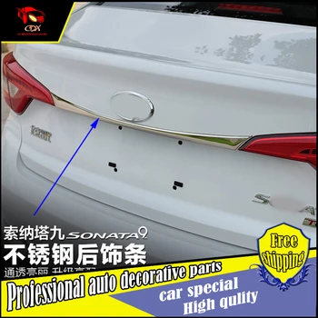 Accessories FIT FOR 2015 2016 HYUNDAI SONATA LF ABS CHROME 9th REAR DOOR COVER TRIM BOOT TAILGATE MOLDING DOOR STRIP CAR SYTLING
Accessories FIT FOR 2015 2016 HYUNDAI SONATA LF ABS CHROME 9th REAR DOOR COVER TRIM BOOT TAILGATE MOLDING DOOR STRIP CAR SYTLING