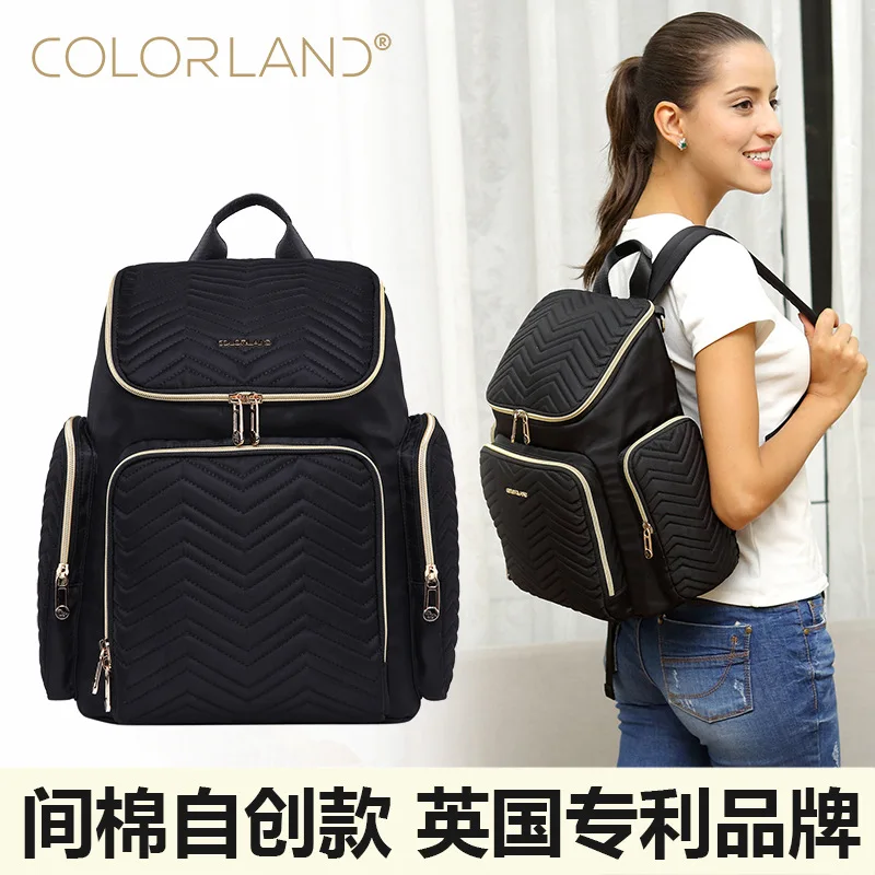 Colorland Diaper Bags Cotton Stripe Fashion Multi-functional Large-capacity Mother And Child Backpack Mommy Bag For Baby Care
Colorland Diaper Bags Cotton Stripe Fashion Multi-functional Large-capacity Mother And Child Backpack Mommy Bag For Baby Care
