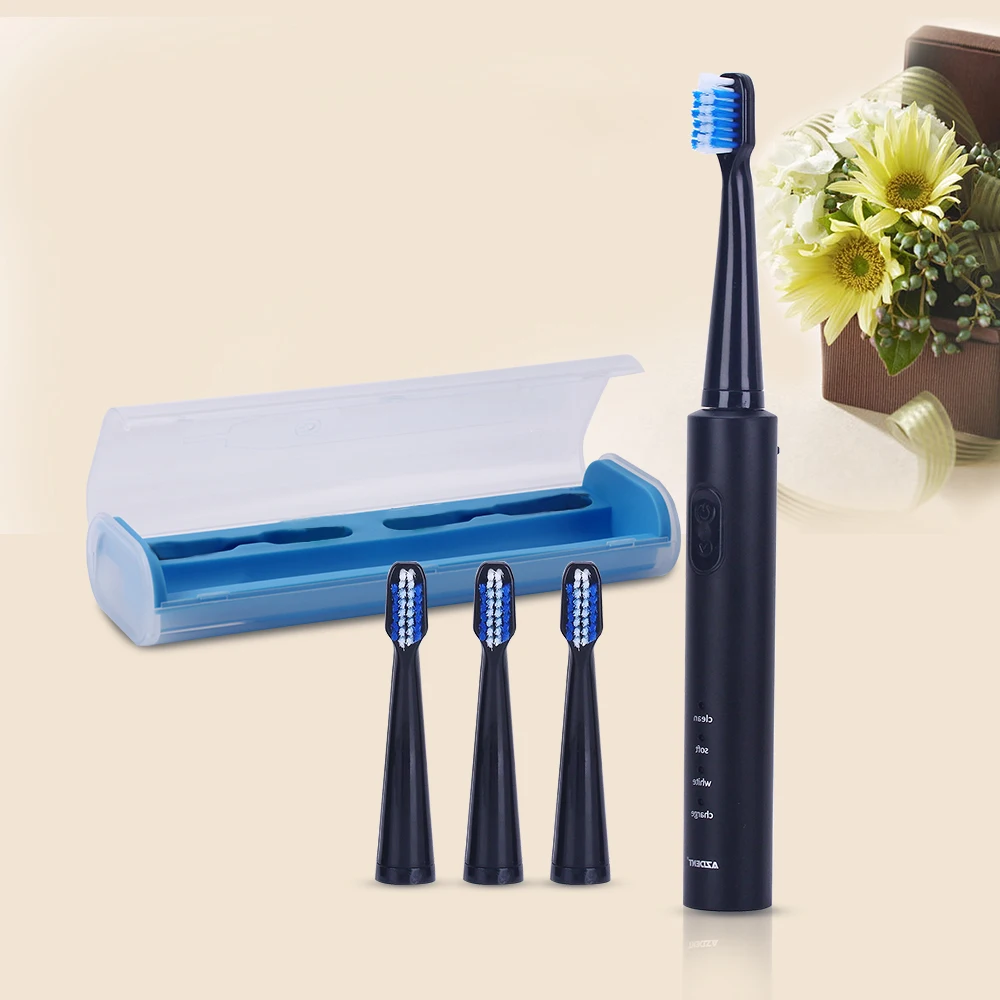 AZDENT 3 Functions Sonic Electric Toothbrush with Storage Box Portable Toothbrush Holder Protector Safe Case for Travel Outside
AZDENT 3 Functions Sonic Electric Toothbrush with Storage Box Portable Toothbrush Holder Protector Safe Case for Travel Outside