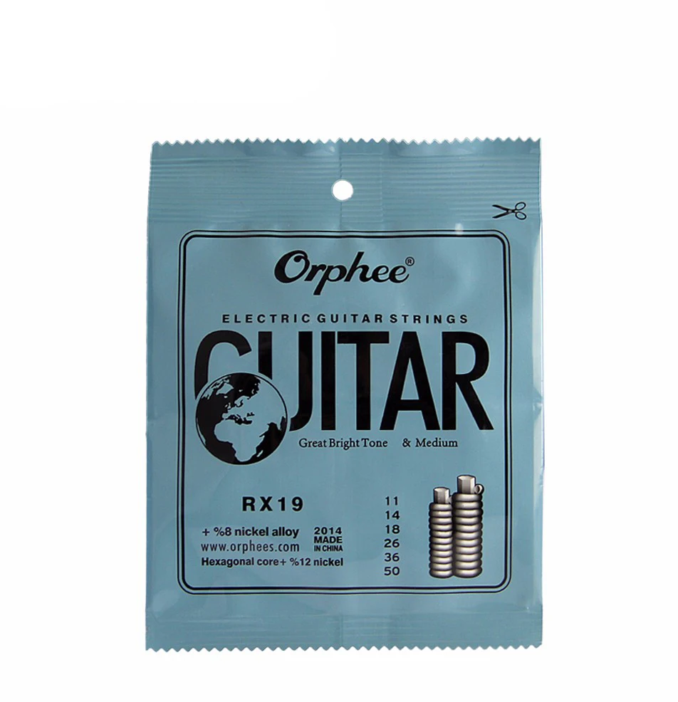 Nickel Wound Electric Guitar Strings (008-038),(009-042),(009-046),(010-046),(011-048),(010-052)
Nickel Wound Electric Guitar Strings (008-038),(009-042),(009-046),(010-046),(011-048),(010-052)