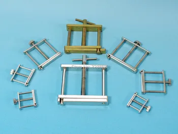 Hoffman's Tubing Clip Brass Made Tube Clamp ,Bottom Hinged And Nickel Plated. Allow Variable Flow Control 40mm Pack 5 
Hoffman's Tubing Clip Brass Made Tube Clamp ,Bottom Hinged And Nickel Plated. Allow Variable Flow Control 40mm Pack 5