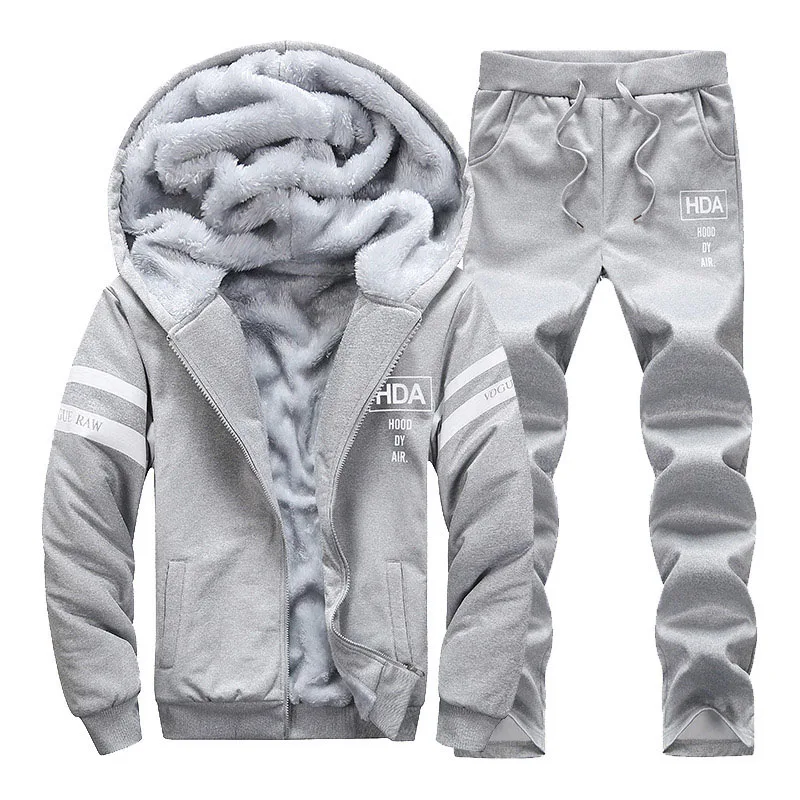 ASALI 2019 Men Hoodies Male Moletom Warm Thick Velvet Solid Sweatshirt Tracksuit Men Hoodies And Sweatshirts Jacket+Pants 2 PCS
ASALI 2019 Men Hoodies Male Moletom Warm Thick Velvet Solid Sweatshirt Tracksuit Men Hoodies And Sweatshirts Jacket+Pants 2 PCS