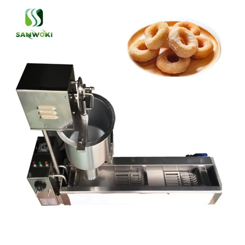 automatic donut machine with single row fryer Donut Maker Circle Donut Fryer maker Doughnut maker making Machine
automatic donut machine with single row fryer Donut Maker Circle Donut Fryer maker Doughnut maker making Machine