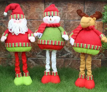 creative Merry Christmas 76x24cm santa claus/elk/snowboy flexable dolls Christmas tree stand Gift party room window bar decor
creative Merry Christmas 76x24cm santa claus/elk/snowboy flexable dolls Christmas tree stand Gift party room window bar decor