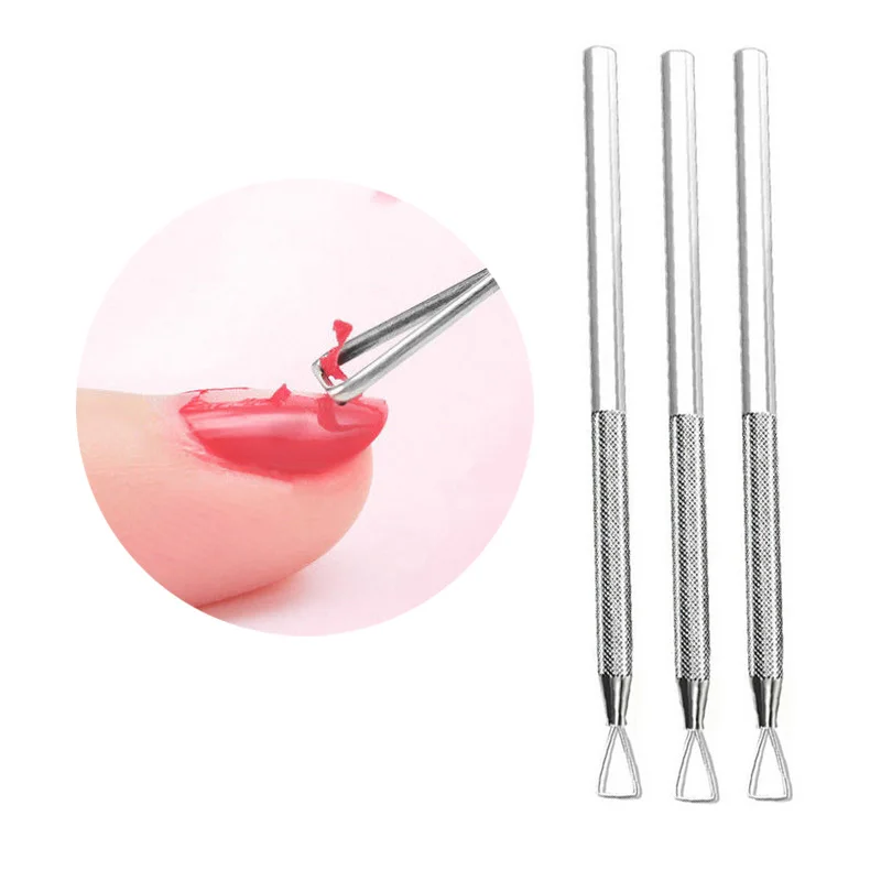 Cheap Summer Hot 1Pc Silver Dual-ended Single-ended Stainless Steel Triangle Rod UV Gel Remover Cuticle Pusher Nail Art Tool
Cheap Summer Hot 1Pc Silver Dual-ended Single-ended Stainless Steel Triangle Rod UV Gel Remover Cuticle Pusher Nail Art Tool