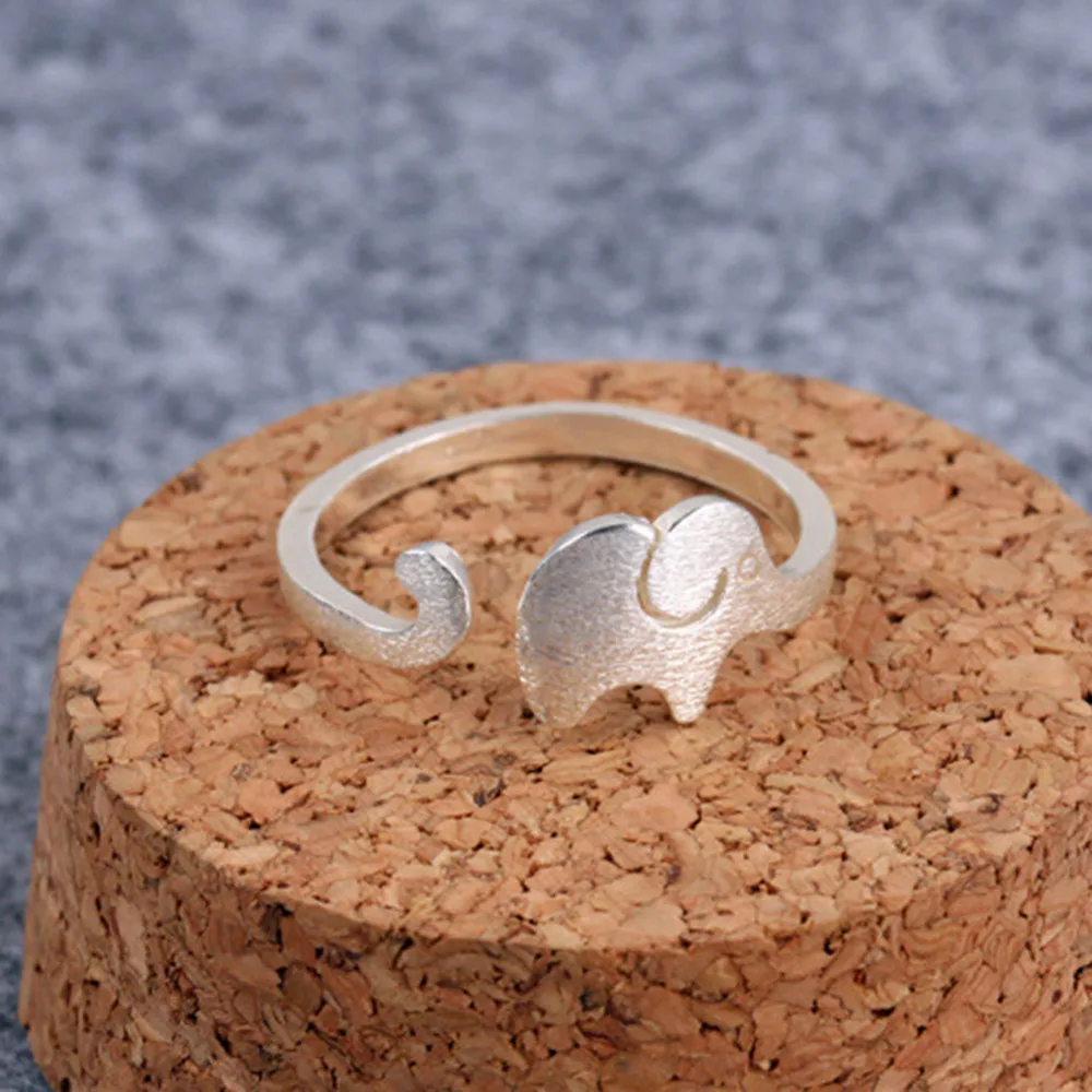 Silver color Elephant Drawing Elements Adjustable Opening Ring Jewelry Fashion Open adjustable cute ring
Silver color Elephant Drawing Elements Adjustable Opening Ring Jewelry Fashion Open adjustable cute ring