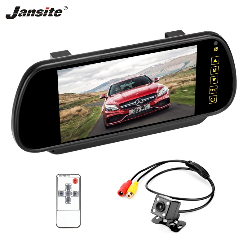 Jansite 7" TFT LCD Car Rearview Monitor Display camera Reverse Assistance Camera Paking System Remote control with Backup camera
Jansite 7" TFT LCD Car Rearview Monitor Display camera Reverse Assistance Camera Paking System Remote control with Backup camera