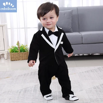Newborn baby suit rompers and coat 2 pcs clothes sets Tuxedo cotton baby gentleman long sleeve 1 2 year birthday dress
Newborn baby suit rompers and coat 2 pcs clothes sets Tuxedo cotton baby gentleman long sleeve 1 2 year birthday dress