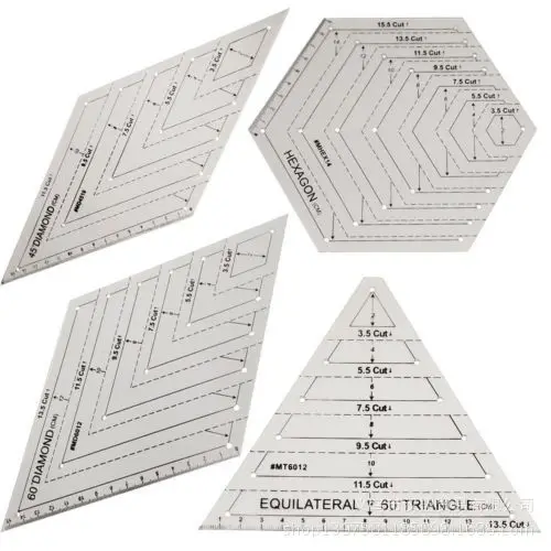 Diamond-shaped spreader tool ruler rhombus ruler hexagonal foot DIY cloth manual drawing rule
Diamond-shaped spreader tool ruler rhombus ruler hexagonal foot DIY cloth manual drawing rule