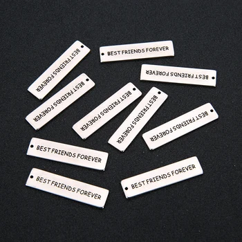 5Pcs/lot 10x40mm Stainless Steel Best Friend Forever Letters Engrave Charm Pendant Bracelets Choker Necklace Diy Jewelry Makings
5Pcs/lot 10x40mm Stainless Steel Best Friend Forever Letters Engrave Charm Pendant Bracelets Choker Necklace Diy Jewelry Makings
