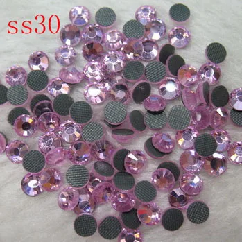 

SS30 40gross/5760pcs!wholesale price DMC hot fix stone (4.6-4.8mm) free sipping crystal glass rhinestones of diy cap designs