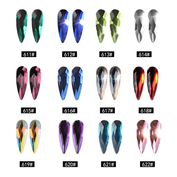 10Pcs/lot New Fashion Nail Art Flat Back Droptear Crystal Rhinestone Decoration DIY Manicure Nail Jewelry Decorations
10Pcs/lot New Fashion Nail Art Flat Back Droptear Crystal Rhinestone Decoration DIY Manicure Nail Jewelry Decorations