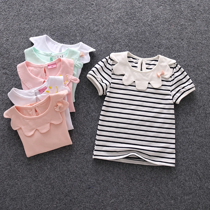 0.8-8year baby girls t-shirts 2018 summer short-sleeve cotton top lovely female children clothes infants tshirt
0.8-8year baby girls t-shirts 2018 summer short-sleeve cotton top lovely female children clothes infants tshirt