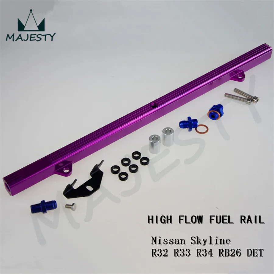 Billet High Flow Fuel Injector Rail for SKYLINE R32 R33 R34 GTR RB26DETT RB26 Purple
Billet High Flow Fuel Injector Rail for SKYLINE R32 R33 R34 GTR RB26DETT RB26 Purple