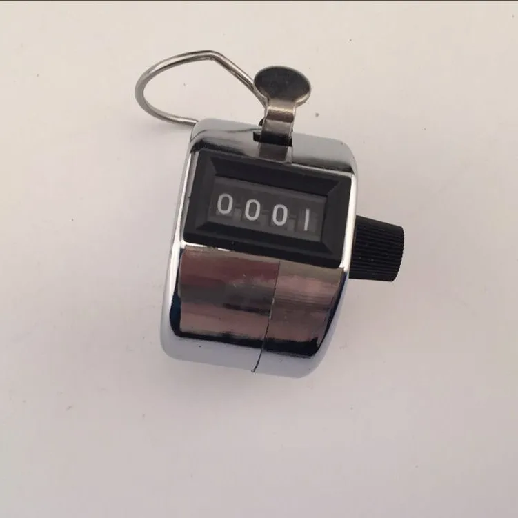 1pcs Hand Tally Click Counter with 4 Digital Number Finger Display Silver Free Shipping
1pcs Hand Tally Click Counter with 4 Digital Number Finger Display Silver Free Shipping
