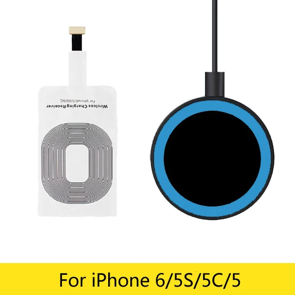 Colorful Round Qi Wireless Charger Charging Pad Dock or Receiver For IPhone 7 6 6S Plus 5 5S 5C SE
Colorful Round Qi Wireless Charger Charging Pad Dock or Receiver For IPhone 7 6 6S Plus 5 5S 5C SE