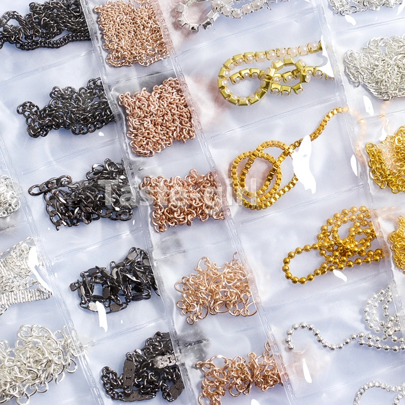 1 Pack Mix 3D Nail Art Decoration Rose Gold Metal Chain Beads Line Multi-size Snake Bone DIY Manicure Nail Art Decoration
1 Pack Mix 3D Nail Art Decoration Rose Gold Metal Chain Beads Line Multi-size Snake Bone DIY Manicure Nail Art Decoration