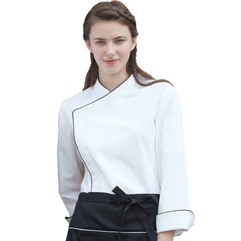Chef clothing long sleeve new hit color overalls restaurant kitchen hotel overalls autumn Apron
Chef clothing long sleeve new hit color overalls restaurant kitchen hotel overalls autumn Apron
