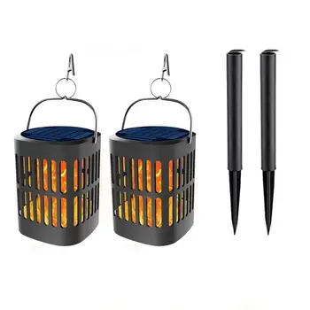2 Pcs Solar Lanterns Lights Flickering Dancing Flames Hanging Lanterns Solar Powered and USB Charging Flame Lights Outdoor Water
2 Pcs Solar Lanterns Lights Flickering Dancing Flames Hanging Lanterns Solar Powered and USB Charging Flame Lights Outdoor Water
