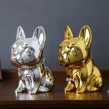 Creative Piggy Bank Bulldog Resin Decoration Large Coin Money Box Cute Puppy Home Decoration for Children Toys
Creative Piggy Bank Bulldog Resin Decoration Large Coin Money Box Cute Puppy Home Decoration for Children Toys