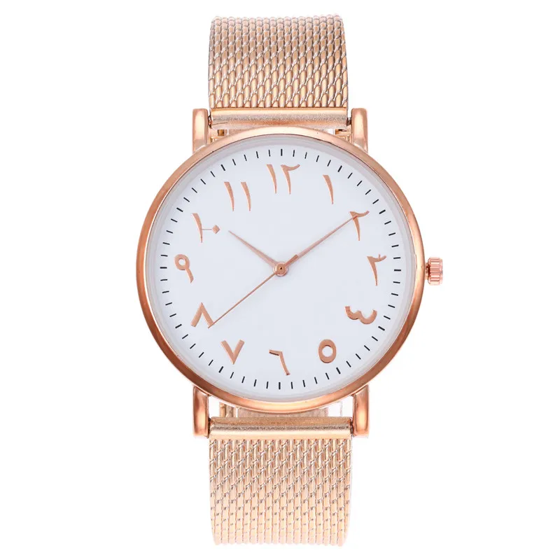 2019 Women Watch Silver & Rose Gold Mesh Arabic Numbers Watch Fashion Casual Women Stainless Steel Quartz Wristwatches
2019 Women Watch Silver & Rose Gold Mesh Arabic Numbers Watch Fashion Casual Women Stainless Steel Quartz Wristwatches