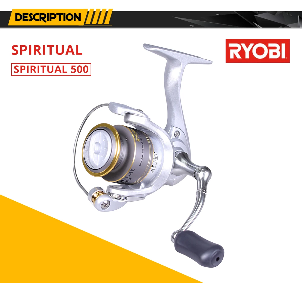 Ryobi Spiritual /Spiritual-Dx 500 Spinning Fishing Reel Gear Ratio