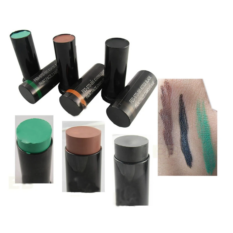 3pcs/box Military Woodland Camouflage Waterproof Face Paint oil Camouflage tricolor camouflage oil suit High Quality
3pcs/box Military Woodland Camouflage Waterproof Face Paint oil Camouflage tricolor camouflage oil suit High Quality