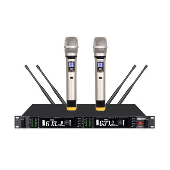 Bolymic UHF True Diversity Dual Wireless Microphone System for Professional microfono
Bolymic UHF True Diversity Dual Wireless Microphone System for Professional microfono