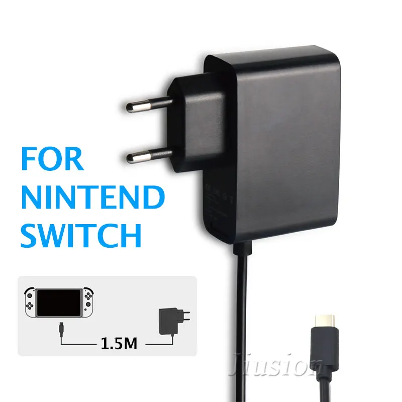 US/EU Plug AC Adapter Charger Fit For Nintendo Switch NS 5V 2.6A Travel Charging Nintend Switch USB Type C Device Power Supply
US/EU Plug AC Adapter Charger Fit For Nintendo Switch NS 5V 2.6A Travel Charging Nintend Switch USB Type C Device Power Supply