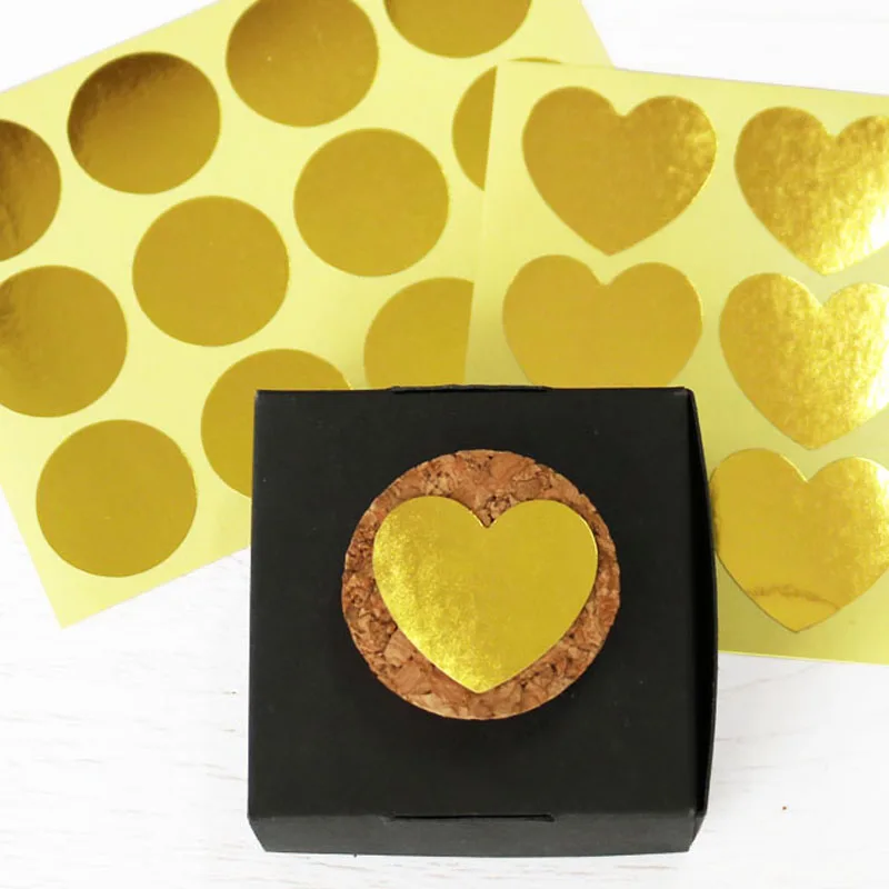 600pcs Golden Seal Sticker Thicked Paper Stickers Heart Handmade Cake Candy Packaging Sealing Label Sticker Baking Party Sticker
600pcs Golden Seal Sticker Thicked Paper Stickers Heart Handmade Cake Candy Packaging Sealing Label Sticker Baking Party Sticker