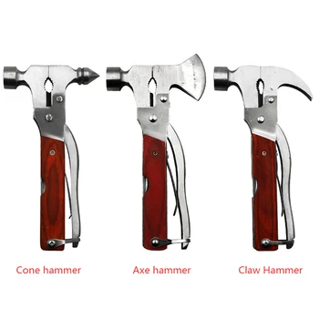 15 in 1 Multi-function Tool Stainless Steel Auto Emergency Kit Tool & Safety Hammer Ax Screwdriver Sawtooth Knife Opener Plier
15 in 1 Multi-function Tool Stainless Steel Auto Emergency Kit Tool & Safety Hammer Ax Screwdriver Sawtooth Knife Opener Plier