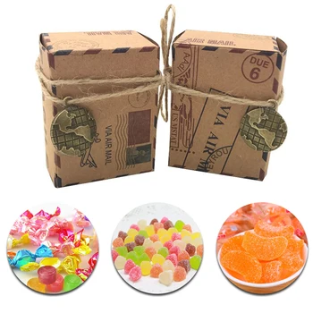 50 PCs Retro Stamp Gift box birthday party decorations kids Candy Box Gift bag With Compass/ Globe Kraft Gift Box Wedding Supply
50 PCs Retro Stamp Gift box birthday party decorations kids Candy Box Gift bag With Compass/ Globe Kraft Gift Box Wedding Supply