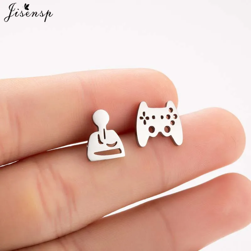 Jisens Unique Gamepad Stud Earrings for Women Boys New Fashion Game Controller Earring Stainless Steel Jewelry Birthday Gift
Jisens Unique Gamepad Stud Earrings for Women Boys New Fashion Game Controller Earring Stainless Steel Jewelry Birthday Gift