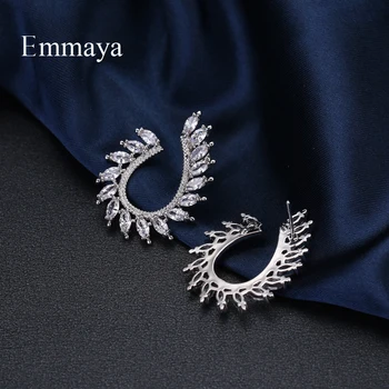 Emmaya Brand Trendy Charm Three Colors AAA Cubic Zircon Geometric Jewelry Crystal Earrings For Woman Elegance Wedding Party Gift
Emmaya Brand Trendy Charm Three Colors AAA Cubic Zircon Geometric Jewelry Crystal Earrings For Woman Elegance Wedding Party Gift