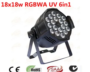 Dj iluminacion 18x18 w rgbwa 6in1 uv led par luz de aleacion de aluminio shell
Dj iluminacion 18x18 w rgbwa 6in1 uv led par luz de aleacion de aluminio shell