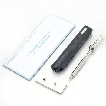 Ts100-I Portable Mini Programmable Digital Lcd Display Electric Soldering Iron Soldering Stainless Steel Iron Tip Drop Shipping
Ts100-I Portable Mini Programmable Digital Lcd Display Electric Soldering Iron Soldering Stainless Steel Iron Tip Drop Shipping