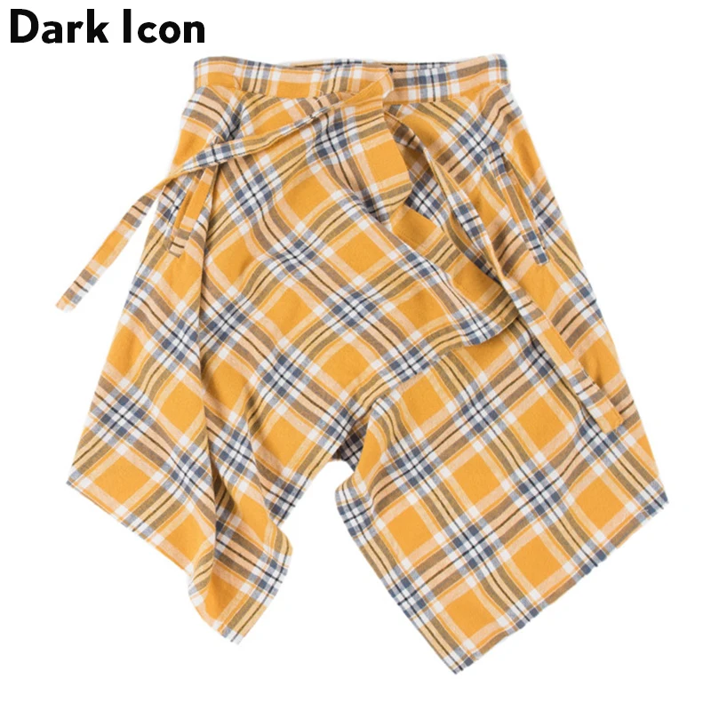 Dark Icon Side Pocket Plaid Skirt Men Irregular Hemline Men's Skirts One Piece One Size 
Dark Icon Side Pocket Plaid Skirt Men Irregular Hemline Men's Skirts One Piece One Size