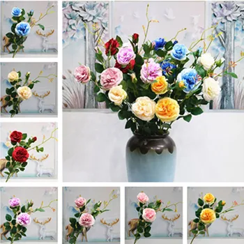 10P Fake Single Stem Rouge Rose 34.25" Length Simulation European Roses for Wedding Home Showcase Decorative Artificial Flowers
10P Fake Single Stem Rouge Rose 34.25" Length Simulation European Roses for Wedding Home Showcase Decorative Artificial Flowers