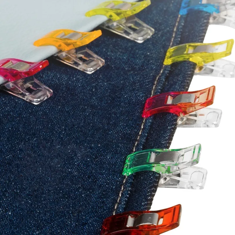 30PCS Plastic Sewing Fixed Clips Transparent Knitting Fabric Clothing Quilting Wonder Clips Patchwork Accessories Garment Clips
30PCS Plastic Sewing Fixed Clips Transparent Knitting Fabric Clothing Quilting Wonder Clips Patchwork Accessories Garment Clips