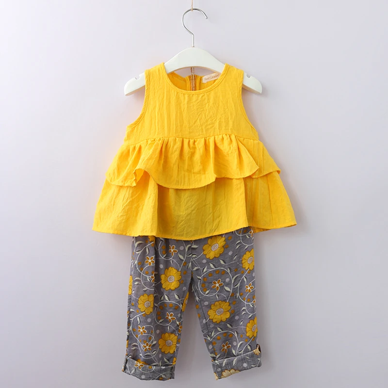 Beenira Children Clothes Suits 2018 Sleeveless Clothes suits Summer Baby Girls 2-8y Clothes Sets Girls European And Amierncan
Beenira Children Clothes Suits 2018 Sleeveless Clothes suits Summer Baby Girls 2-8y Clothes Sets Girls European And Amierncan