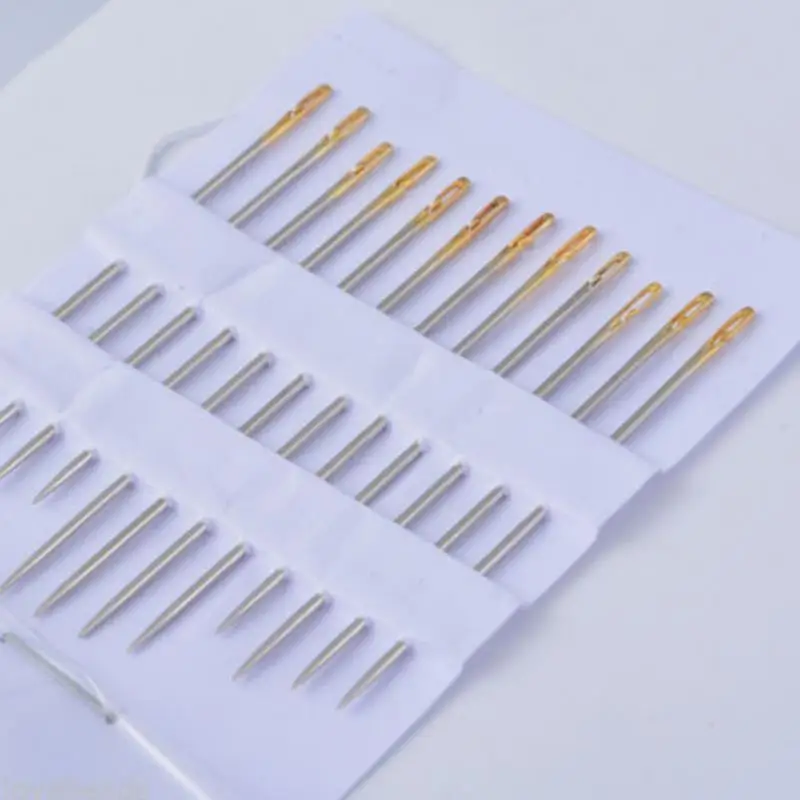 12PCs/set Sewing needles Thick Big Eye Sewing Self-Threading Needles Bodkin DIY Embroidery Hand Sewing Tools Textile
12PCs/set Sewing needles Thick Big Eye Sewing Self-Threading Needles Bodkin DIY Embroidery Hand Sewing Tools Textile