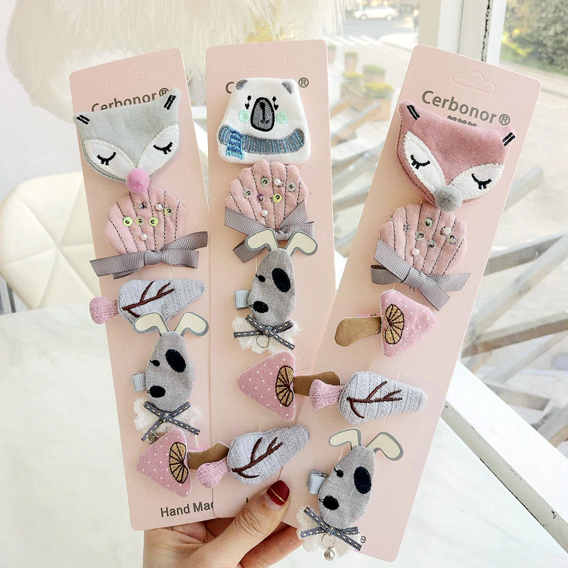 5 pcs/set Lovely Baby Cartoon Hair Bows for Girls Princess Handmade Hair Clips Accessories Kids Girls Barrettes Headwear
5 pcs/set Lovely Baby Cartoon Hair Bows for Girls Princess Handmade Hair Clips Accessories Kids Girls Barrettes Headwear