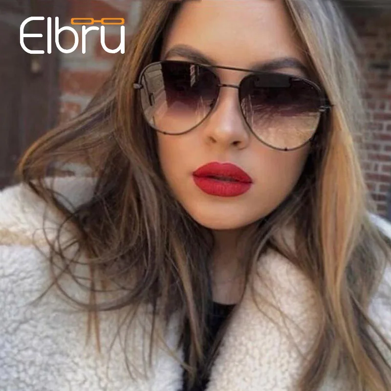 Elbru lunette soleil femme Sunglasses Silver Mirror Metal Sun Glasses Brand Designer Sunglasses Women Men Gradient Black Shades
Elbru lunette soleil femme Sunglasses Silver Mirror Metal Sun Glasses Brand Designer Sunglasses Women Men Gradient Black Shades