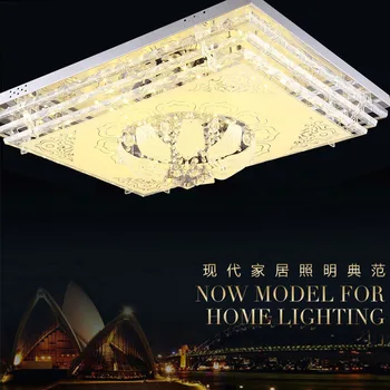 Simple rectangle LED atmospheric modern ceiling lights living room lights rectangular crystal LED lamp bedroom SJ91 lo1020
Simple rectangle LED atmospheric modern ceiling lights living room lights rectangular crystal LED lamp bedroom SJ91 lo1020
