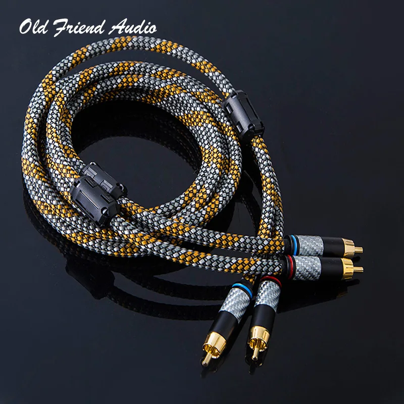 A077 HIFI RCA Cable SPDIF Digital Audio Cable / Thickened Wall Budweiser RCA + Canare L-4E6S Cable W/ Dual Magnetic ring
A077 HIFI RCA Cable SPDIF Digital Audio Cable / Thickened Wall Budweiser RCA + Canare L-4E6S Cable W/ Dual Magnetic ring