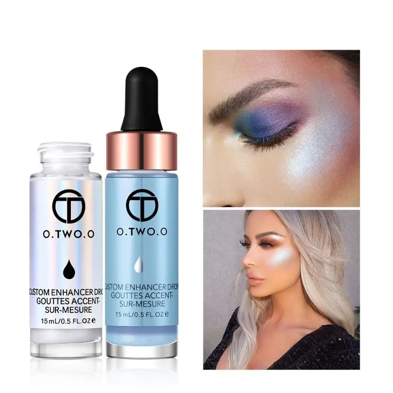 O.TWO.O 7 Colors Face Eyes Liquid Highlighter Cream Brighten Shimmer Bronzing Drops maquillaje profesional
O.TWO.O 7 Colors Face Eyes Liquid Highlighter Cream Brighten Shimmer Bronzing Drops maquillaje profesional