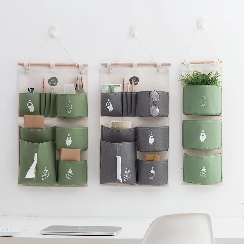 Printed Fabric Storage Bag Door Behind The Wall Multi-pocket Storage Bag Dormitory Wall Hanging Storage Bag
Printed Fabric Storage Bag Door Behind The Wall Multi-pocket Storage Bag Dormitory Wall Hanging Storage Bag