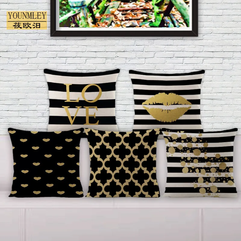 Home decorative pillows creative bedding pillowcase 45x45cm cotton linen square pillow for body, geometric print golden patterns
Home decorative pillows creative bedding pillowcase 45x45cm cotton linen square pillow for body, geometric print golden patterns