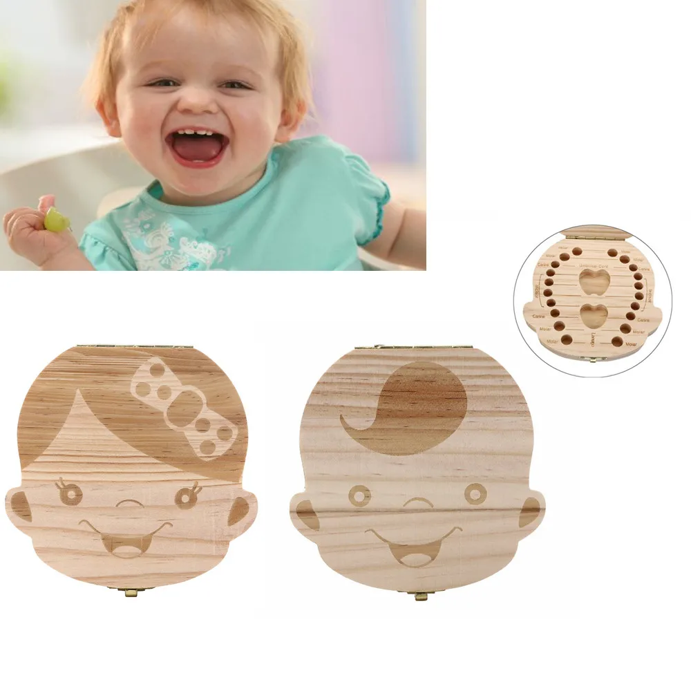 New Lovely Baby Teeth Lanugo Hair Save Box Tooth Box organizer for baby Milk teeth Save Wood storage box for kids Boy&Girl Image
New Lovely Baby Teeth Lanugo Hair Save Box Tooth Box organizer for baby Milk teeth Save Wood storage box for kids Boy&Girl Image